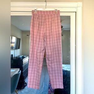 Women’s plaid trousers/work pants